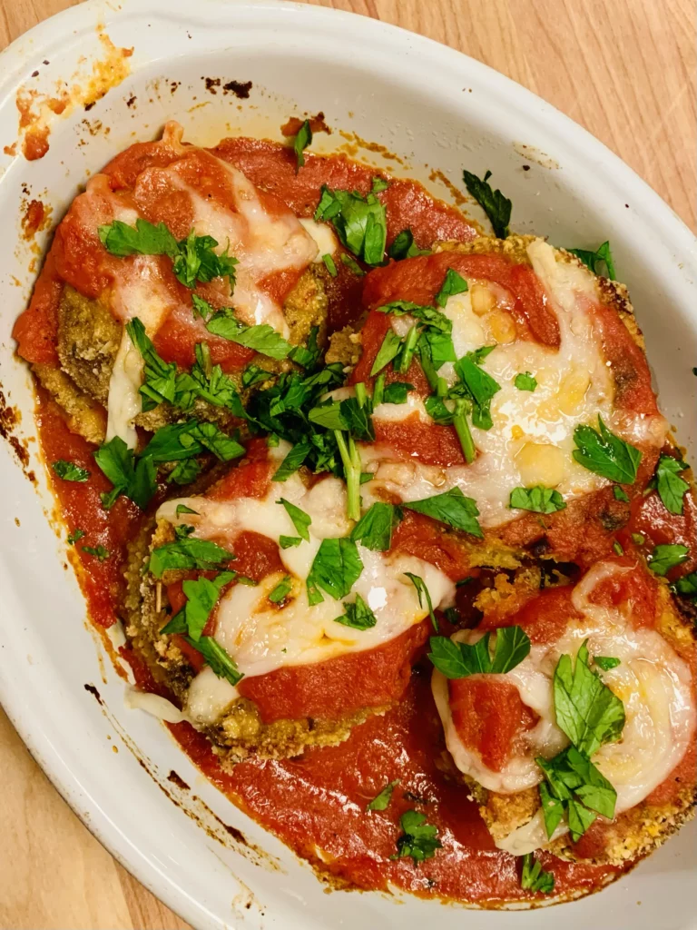 Baked Eggplant Parmesan