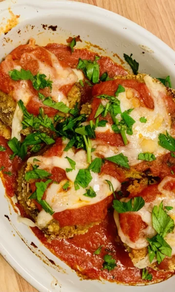 Baked Eggplant Parmesan