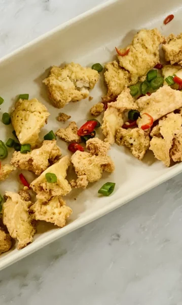 Crispy Air Fried Tofu