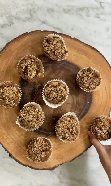 Disappearing Apple Muffins