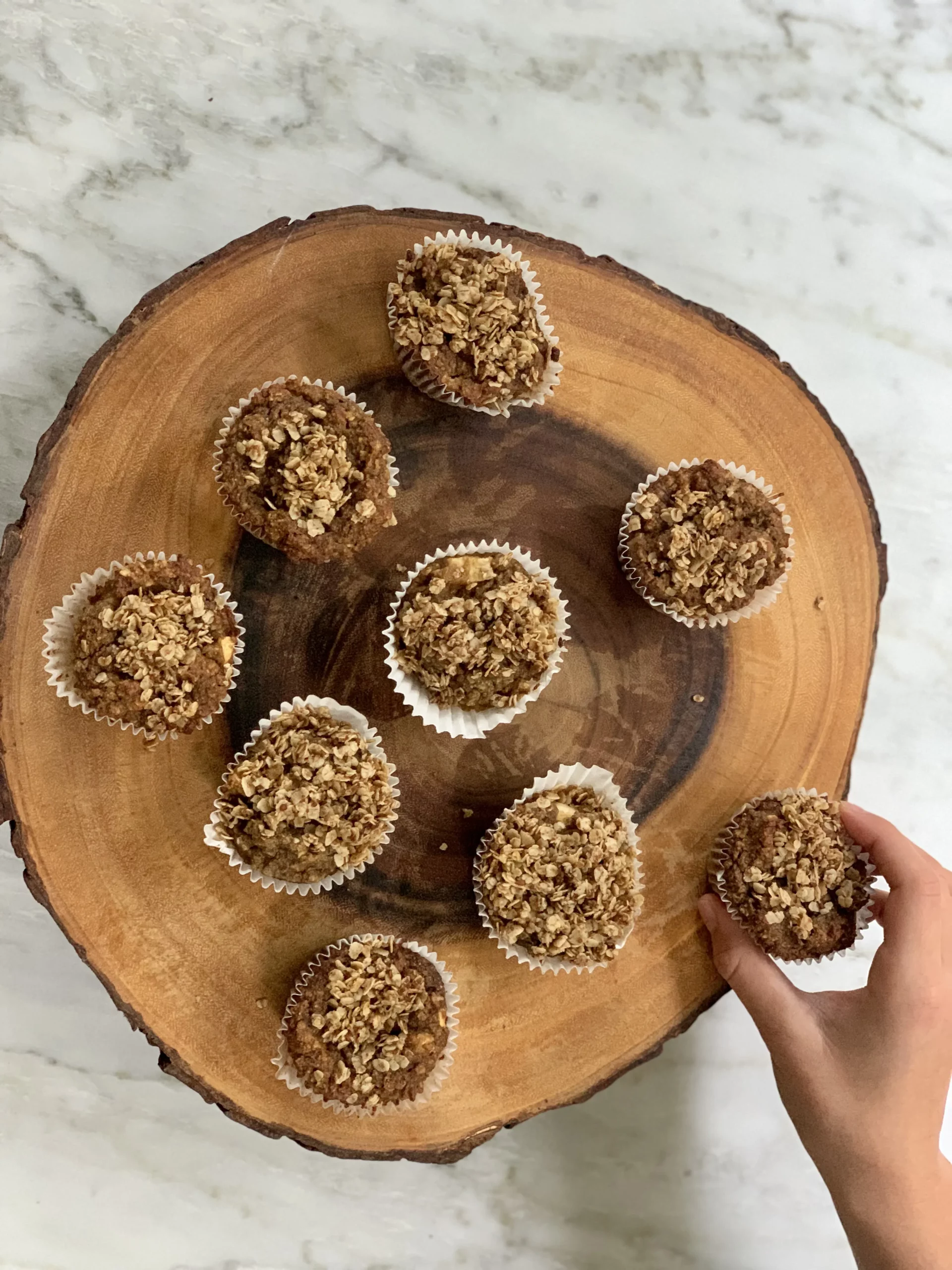 Disappearing Apple Muffins