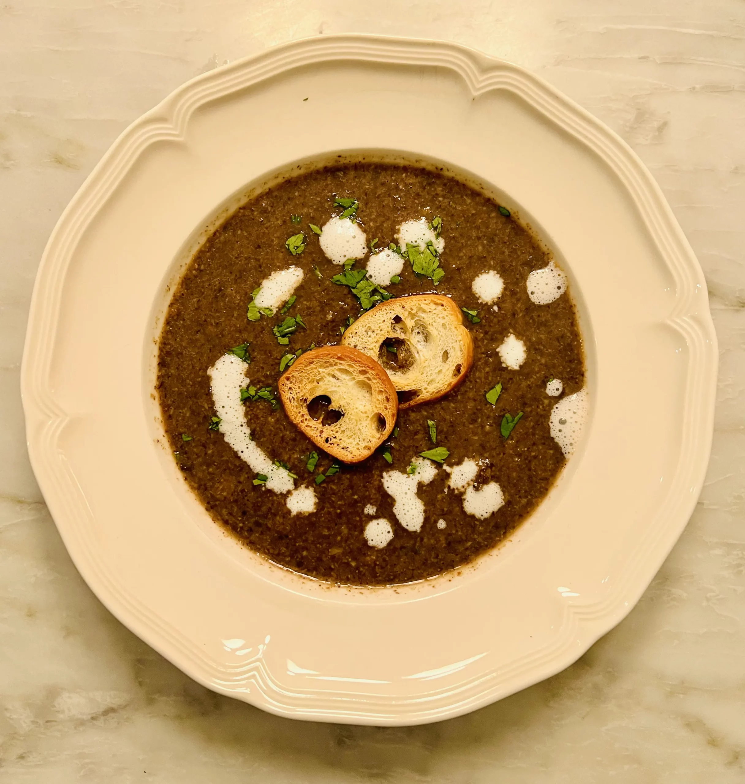 Elegant Mushroom Soup