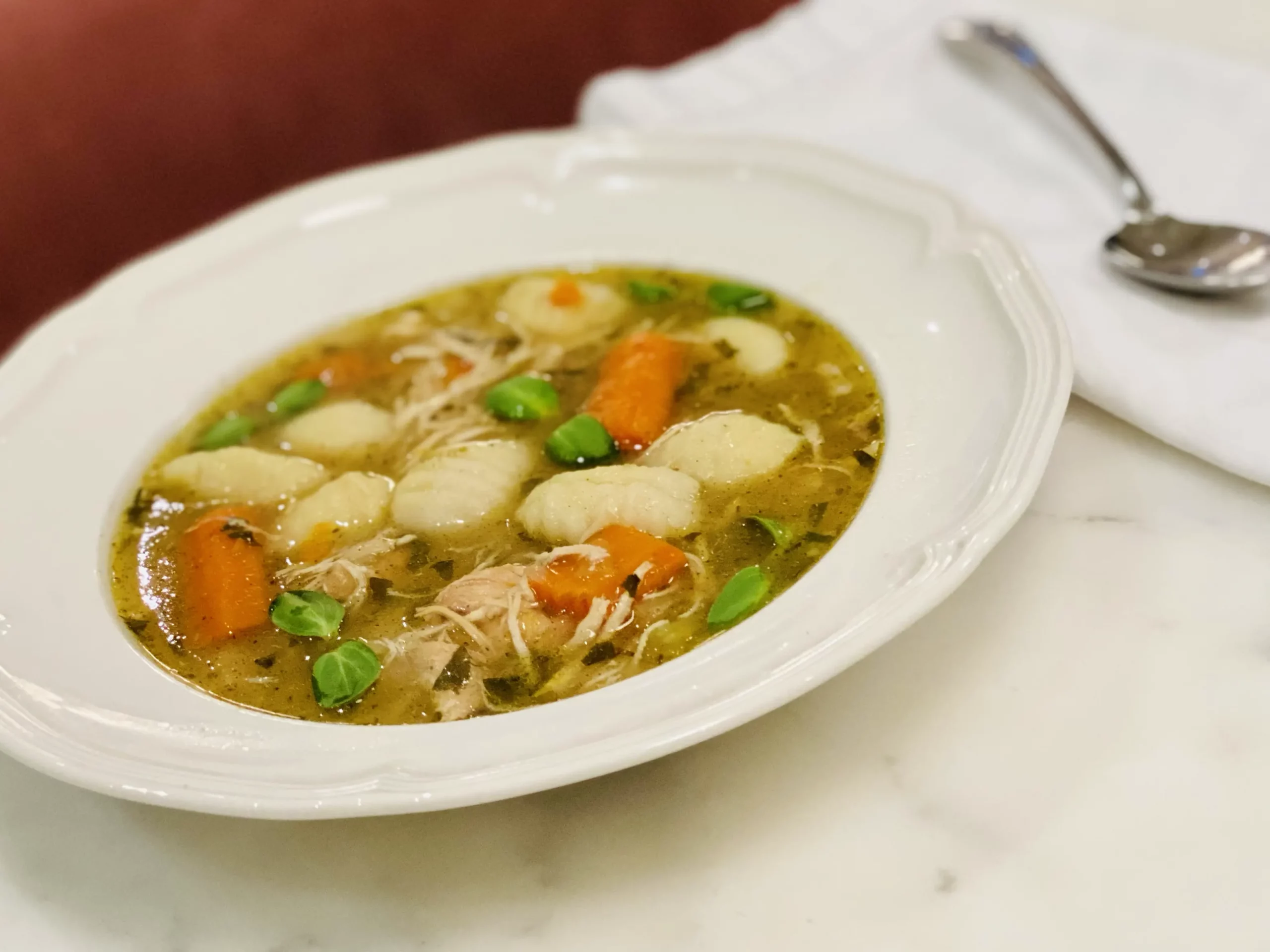 Chicken Stew with Gnocchi