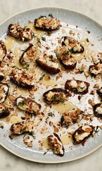 Savoury Stuffed Dates