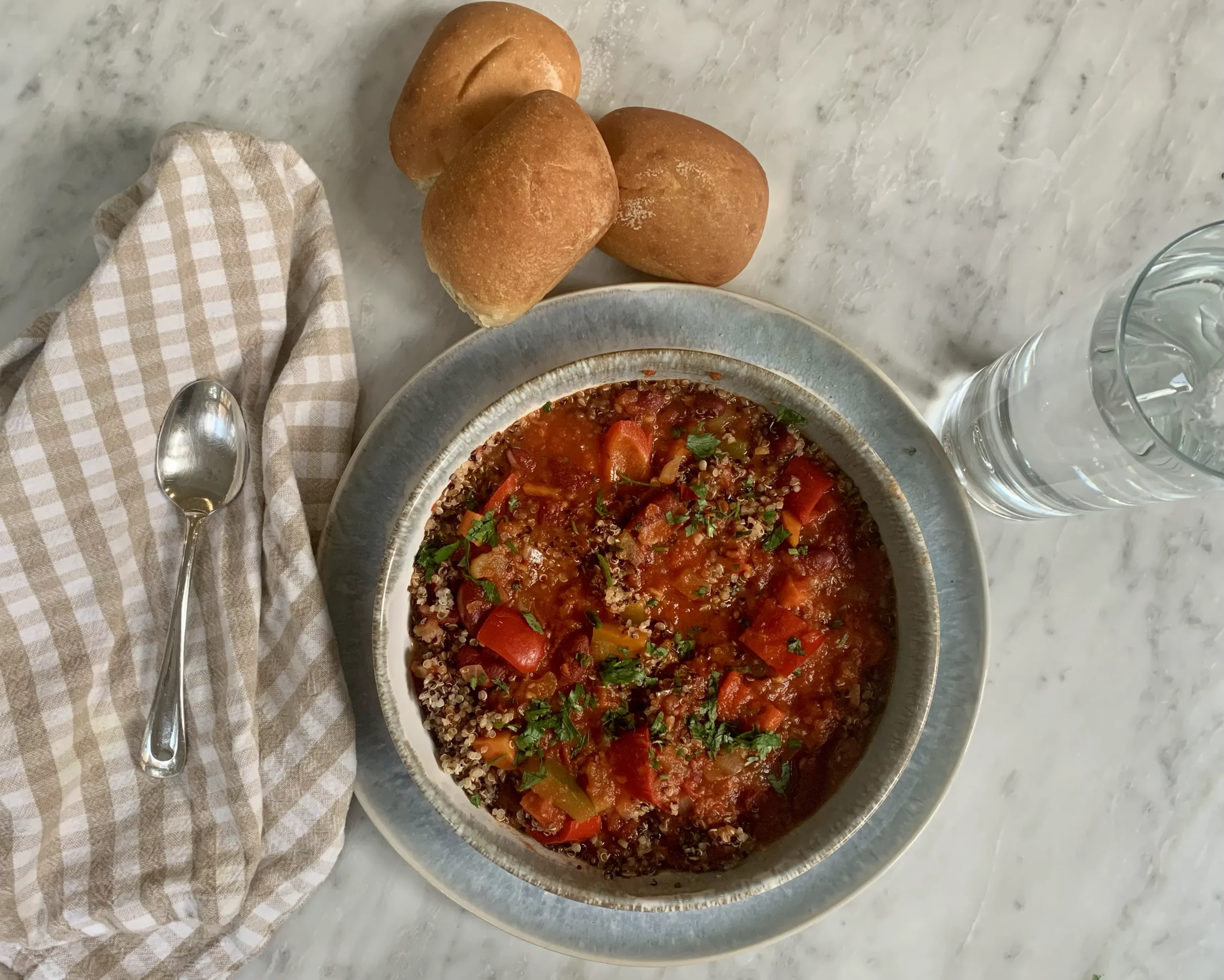 Stuffed Pepper Soup with Quinoa
