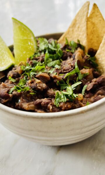Refried Black Beans