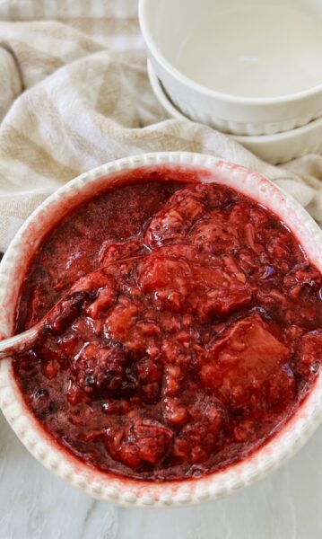 Leftover Berry Compote