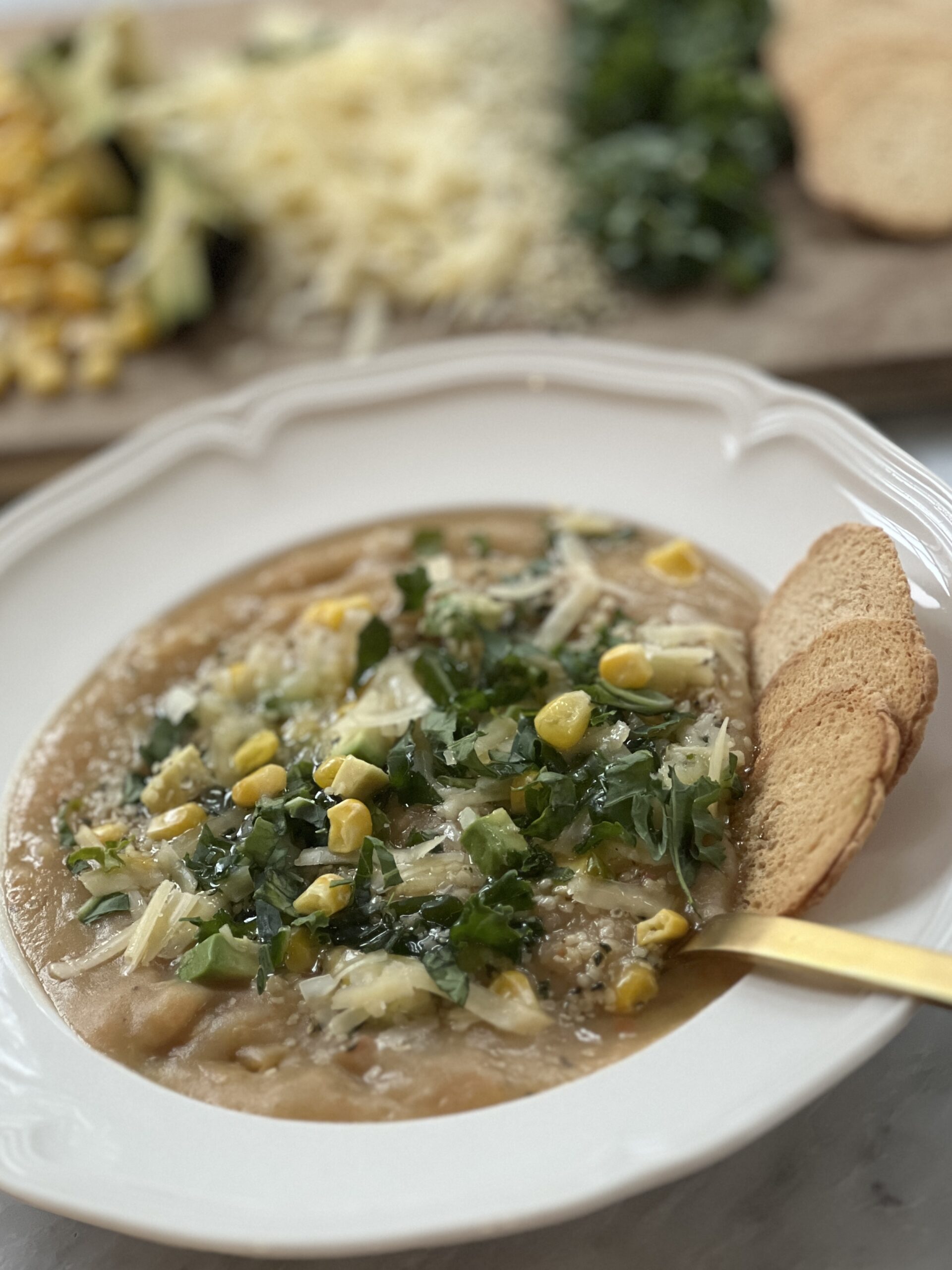 Classic Potato Leek Soup with Vegetables